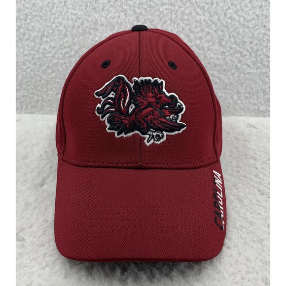 Carolina USC Gamecocks Baseball Hat Mens Hook Loop OSFM NCAA College Cocky Logo - Picture 1 of 9